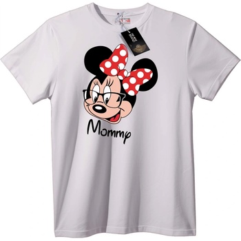NOONEBRAND Тениска Minnie Mouse Мама - M, Black
