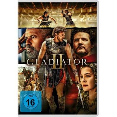 Gladiator II Denzel Washington,Paul Mescal,Pedro Pascal,Connie Nielsen,Derek Jacobi DVD