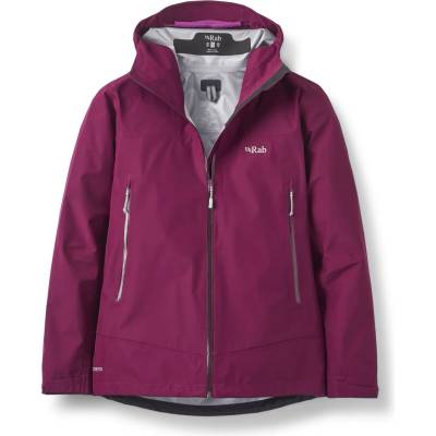 Rab Дамско водоустойчиво яке Rab Women's Namche GTX Jacket Waterproof jacket - Mulberry - размер 38 (EU) (102-3544-0512)