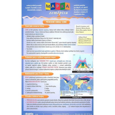 MAPKA zeměpisu 1 - P. Slepička