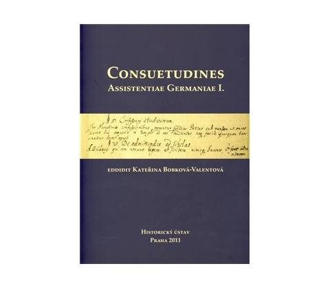 Consuetudines. Assistentiae Germaniae I.