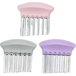 Melii Комплект вълнообразни ножове Melii - Pink, purple & grey, 3 броя - ozone
