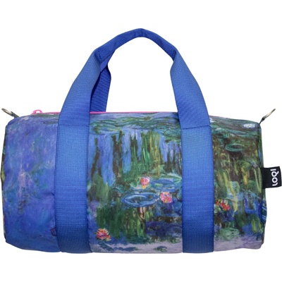 LOQI Чанта тип торба LOQI Weekender Museum Claude Monet Водни лилии от рециклиран материал минi (WE.MO.WP)