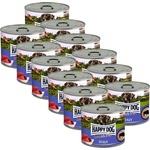Happy Dog Sensible Pure Italy 12 x 200 г / бивол