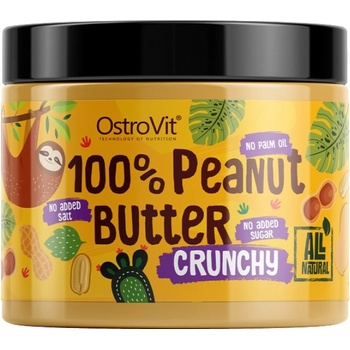 Image 1 of OstroVit 100% Peanut Butter Crunchy [500 грама]