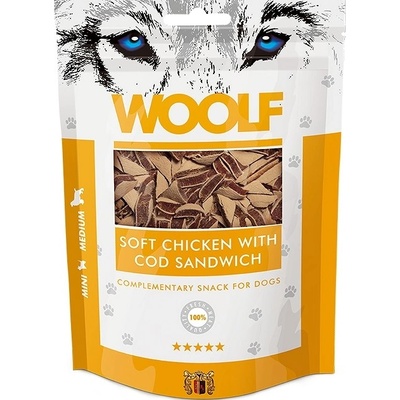 WOOLF Chicken with Cod Sandwich 100 g