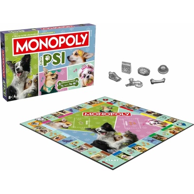Winning Moves Monopoly Psi nová verze CZ