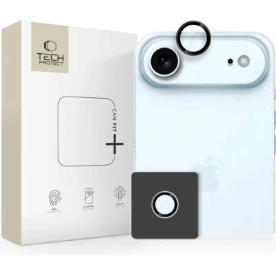 Tech-Protect camring fit+ iphone 17 air ЧЕРЕН КАПАК ЗА КАМЕРА (5906302319183)
