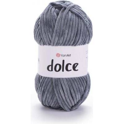 Pletací příze YarnArt DOLCE 760, 100g/120m Šedá tmavá