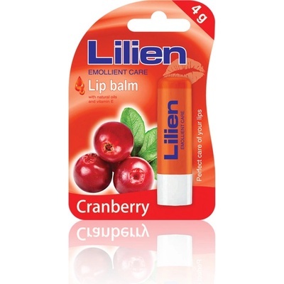 Lilien Balzam na pery Brusnica 4 g