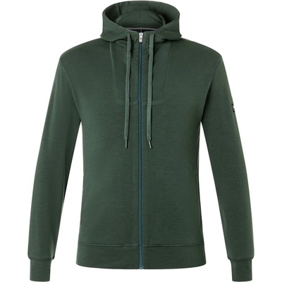 Merino mikina Everyday Hoodie deep forest