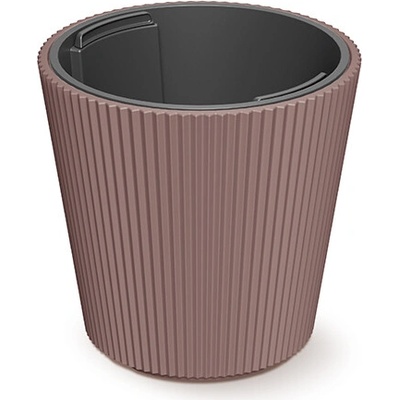 Prosperplast Kvetináč MILLY s vkladom 17,6 cm marsala