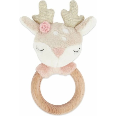 Bieco Grasping Toy with Rattle Fawn Ella s hrkálkou 0 m+ 1 ks