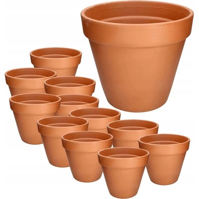 Nohel Garden květináč KLASIK keramický terakota 8x7 cm – Zboží Dáma