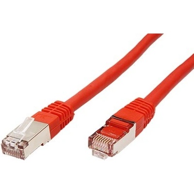 Value 21.99.1925 S/FTP patch kat. 6a, LSOH, 5m, červený