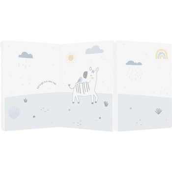 Kikka Boo Сгъваем матрак 60/120/5 cm Stripy Friends (kikka-31107020053)