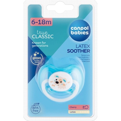 Canpol Babies kaučuk čerešnička Bunny & Company tyrkys