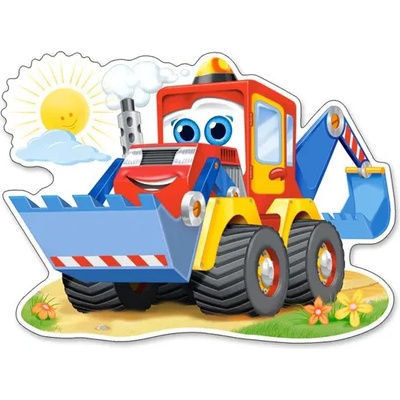 Castorland - Puzzle Hilarious excavator - 1 - 39 piese