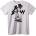 NOONEBRAND Тениска B1 Градски Стил - 2XL, White