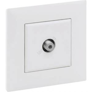 Legrand - TV розетка с рамка NILOE STEP бяла (LR0059A)