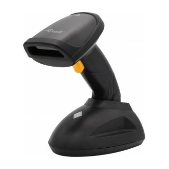 Htc equipement Equip 351025 четец на баркодове Ръчен баркод четец 1D LED Черен