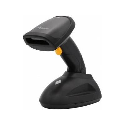 Htc equipement Equip 351025 четец на баркодове Ръчен баркод четец 1D LED Черен