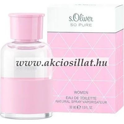 s.Oliver So Pure Women EDT 30 ml