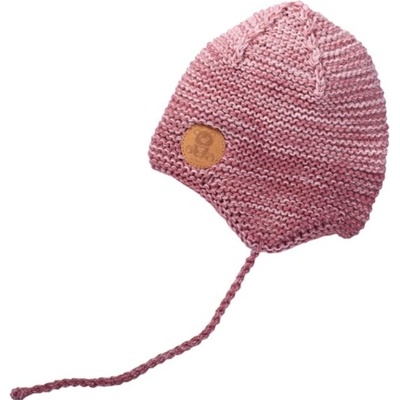 dětská pletená čepice Pletex H137 Starorůžová