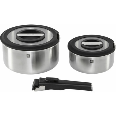 Zwilling Unlock Kochtopfset 5-tlg, 18/10 Edelstahl