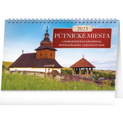 NOTIQUE Stolový Pútnické miesta 23,1 x 14,5 cm 2025