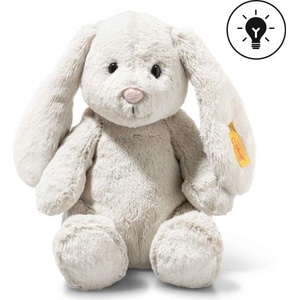 Steiff Friends Light at Night Hoppie заек, светлосива плюшена играчка (081026)