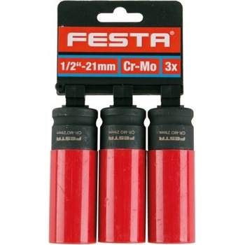 hlavica 1/2" na kolesá 3ks 21mm CrV Profi gola Honiton / hlavice