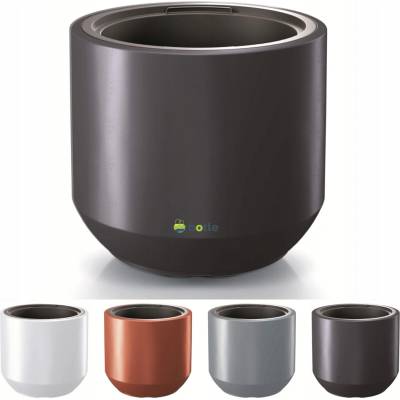Prosperplast Kvetináč plast sivý 47 x 47 x 42 cm