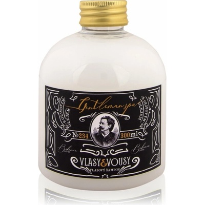 Bohemia Gifts & Cosmetics Gentleman Spa šampón na vlasy a fúzy 300 ml