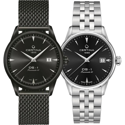 Certina Комплект часовници за двойки Certina DS-1 C029.807. 33.051. 00-C029.207. 11.051. 00 (C029.807.33.051.00-C029.207.11.051.00)