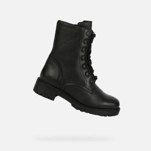 Geox Черни дамски боти Geox Hoara Geox | Cheren | ЖЕНИ | 35