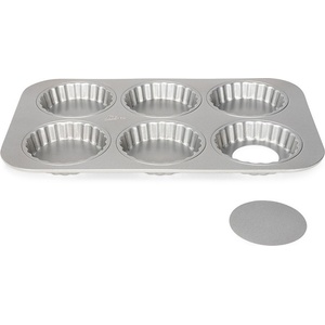 Patisse Форма за 6 тарталета Silver-Top (P-03569)