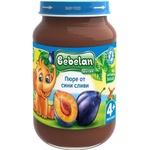 Bebelan Плодово пюре Bebelan Puree - Сини сливи, 190 g (1410) - baby