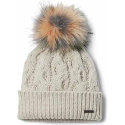 Columbia Boundless Days Cable Knit Pom beanie W dark stone
