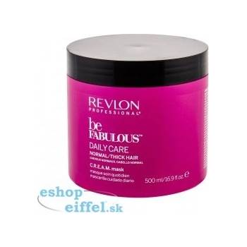 Revlon Be Fabulous Mask For Normal/Thick Hair pečující maska pro normální a silné vlasy 500 ml