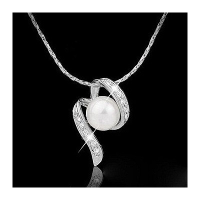 Prosperk Řetízek s přívěskem perlička S3527