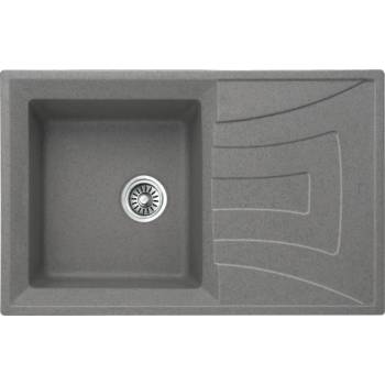 Inter Ceramic Кухненска мивка от композитен материал icgs 8104 gray