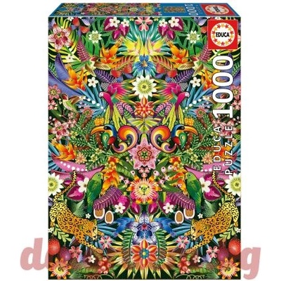 Educa Пъзел educa 19934 - 1000 части - Тукани (edu19934)