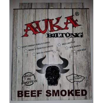 Auka Beef Biltong Smoked 50g