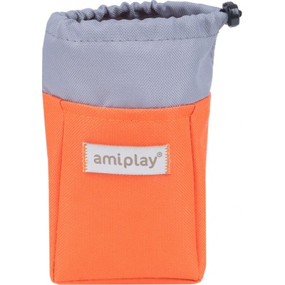 Amiplay Pamlskovník pro psy RUMBA oranžová 8 x 6 x 10 cm