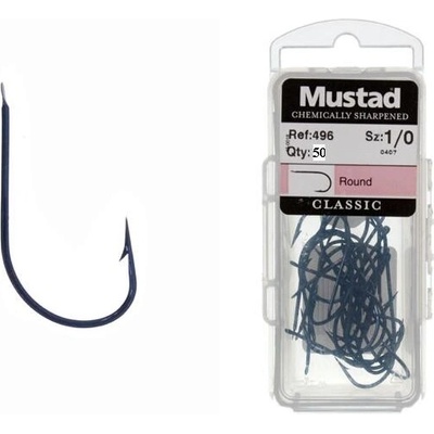 Mustad Háčky Mustad 496 s lopatkou vel.7 50 ks