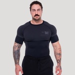 GymBeam Безшевна тениска OG1 Black/Grey XL