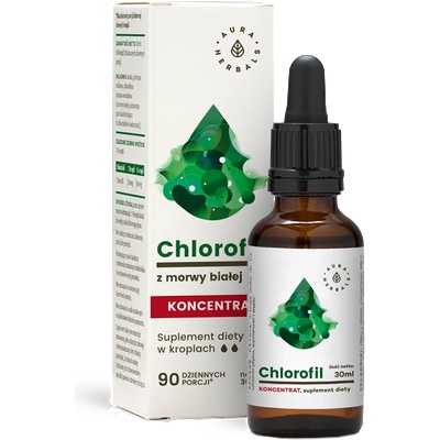 Aura Herbals Хлорофил 30 ml капки | Aura Herbals (10917 AH)