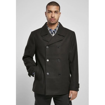 Urban classics Палто Urban classics Classic Pea coat - Black (Black)