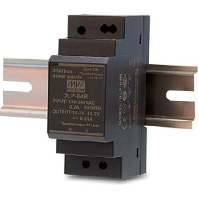 Napájecí zdroj DALI sběrnice na DIN 16V, 240mA 0,24A MEAN WELL DLP-04R